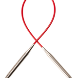 ChiaoGoo 40" Red Steel Lace Circular