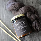 Hand-poured Coconut Soy Wax Candles For Knitters