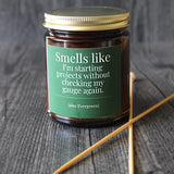 Hand-poured Coconut Soy Wax Candles For Knitters