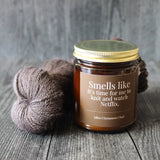Hand-poured Coconut Soy Wax Candles For Knitters