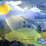 Over the Moon, a sheep's tale children's book