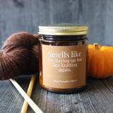 Hand-poured Coconut Soy Wax Candles For Knitters