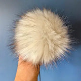 Faux Fur Poms