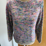 Sample: Pink Lento with Mohair