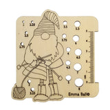 Emma Ball Wooden Needle Gauge