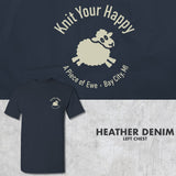 Knit Your Happy t-shirts