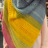 Sample: Stormy Sky Shawl