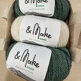 Nordic Snowflake Chunky sweater kit