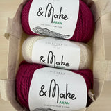 Nordic Snowflake Chunky sweater kit