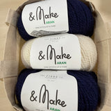 Nordic Snowflake Chunky sweater kit