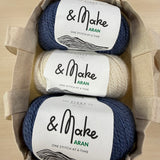 Nordic Snowflake Chunky sweater kit