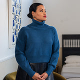 Sample: Clerestory Sweater in Grape Soda