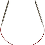 Chiaogoo 16" Red Steel Lace circulars