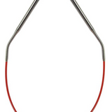 Chiaogoo 12" KNIT RED circulars